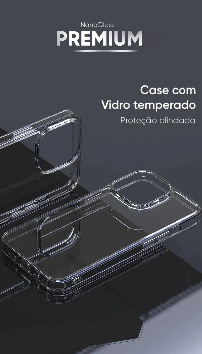 Case Nano Glass - Frete Grátis - COMPRE 2 LEVE 4