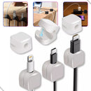 Suporte Clip para Cabos Magnéticos - 06 Peças