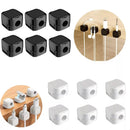 Suporte Clip para Cabos Magnéticos - 06 Peças