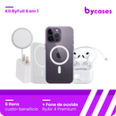 Kit By Full Acessórios 6 em 1 + Fone de Ouvido Bluetooth ByAir 4
