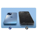 Capa de telefone transparente para iPhone, 13, 12, 14 Pro Plus, XS, MAX, 13, traseira, capa à prova de choque, organizadores