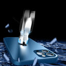 Capa de telefone transparente para iPhone, 13, 12, 14 Pro Plus, XS, MAX, 13, traseira, capa à prova de choque, organizadores