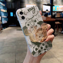 Case / Capinha Iphone Mickey Gold POPsocket