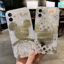 Case / Capinha Iphone Mickey Gold POPsocket