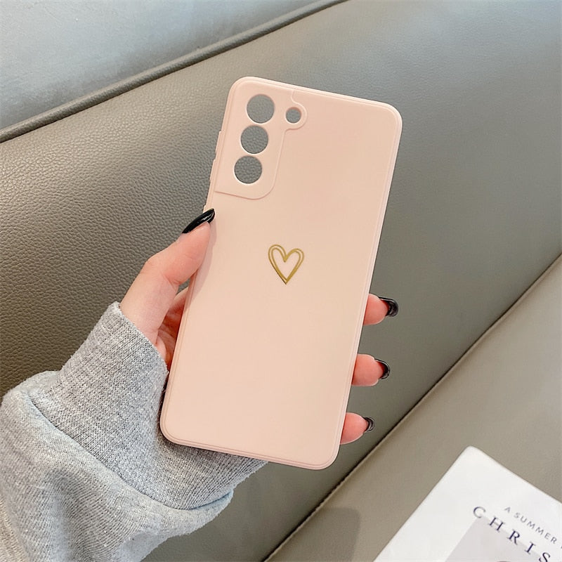Case / Capinha Samsung S Colors Coração
