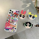 Case iPhone Meninas Super Poderosas com PopSocket
