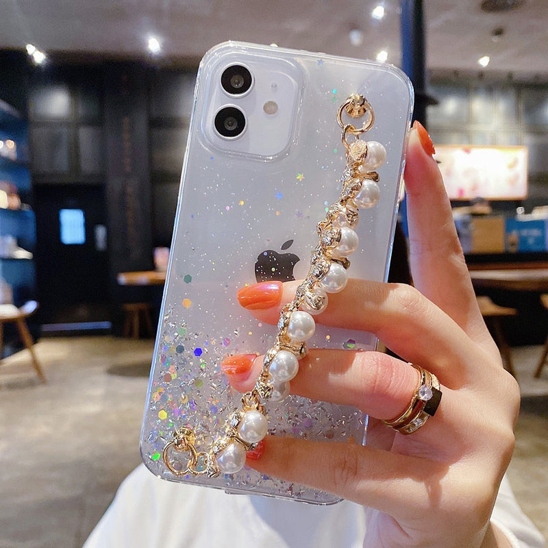 Case/ Capinha Samsung Glitter com alça