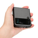 Case em Couro c/ Espaço para Cartão - Samsung Z Flip