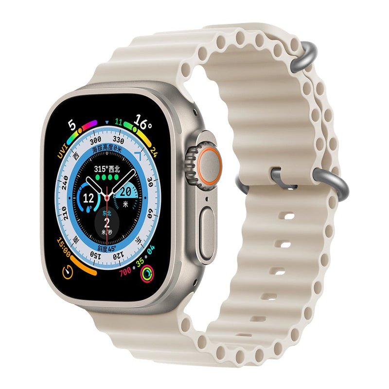 Pulseira Apple Watch - Ocean Silicone