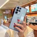 Case / Capinha Samsung Coração com alça