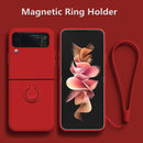 Case Silicone c/ Strap Samsung Galaxy Z Flip