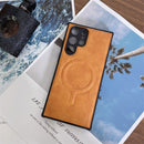 Capa / Capinha Samsung Couro Magsafe