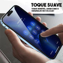 Case Magnética Blindada iPhone Dupla Proteção 360º C/ Proteção na Camera e Trava de Segurança