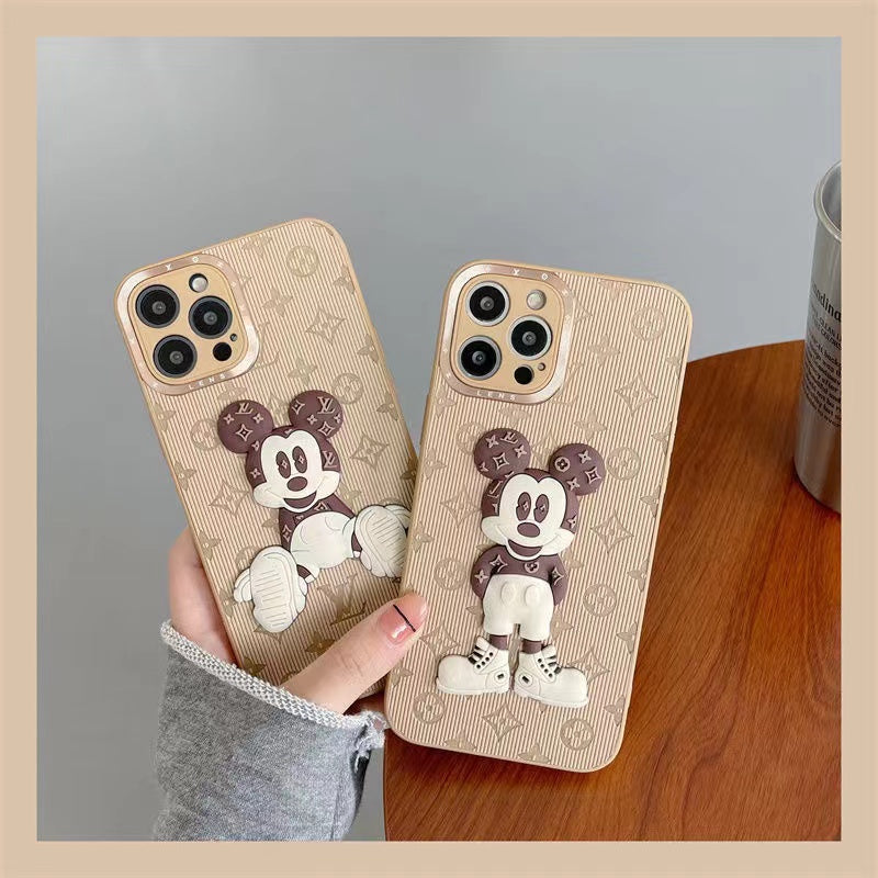 Case / Capinha Iphone Mickey LV Colors I